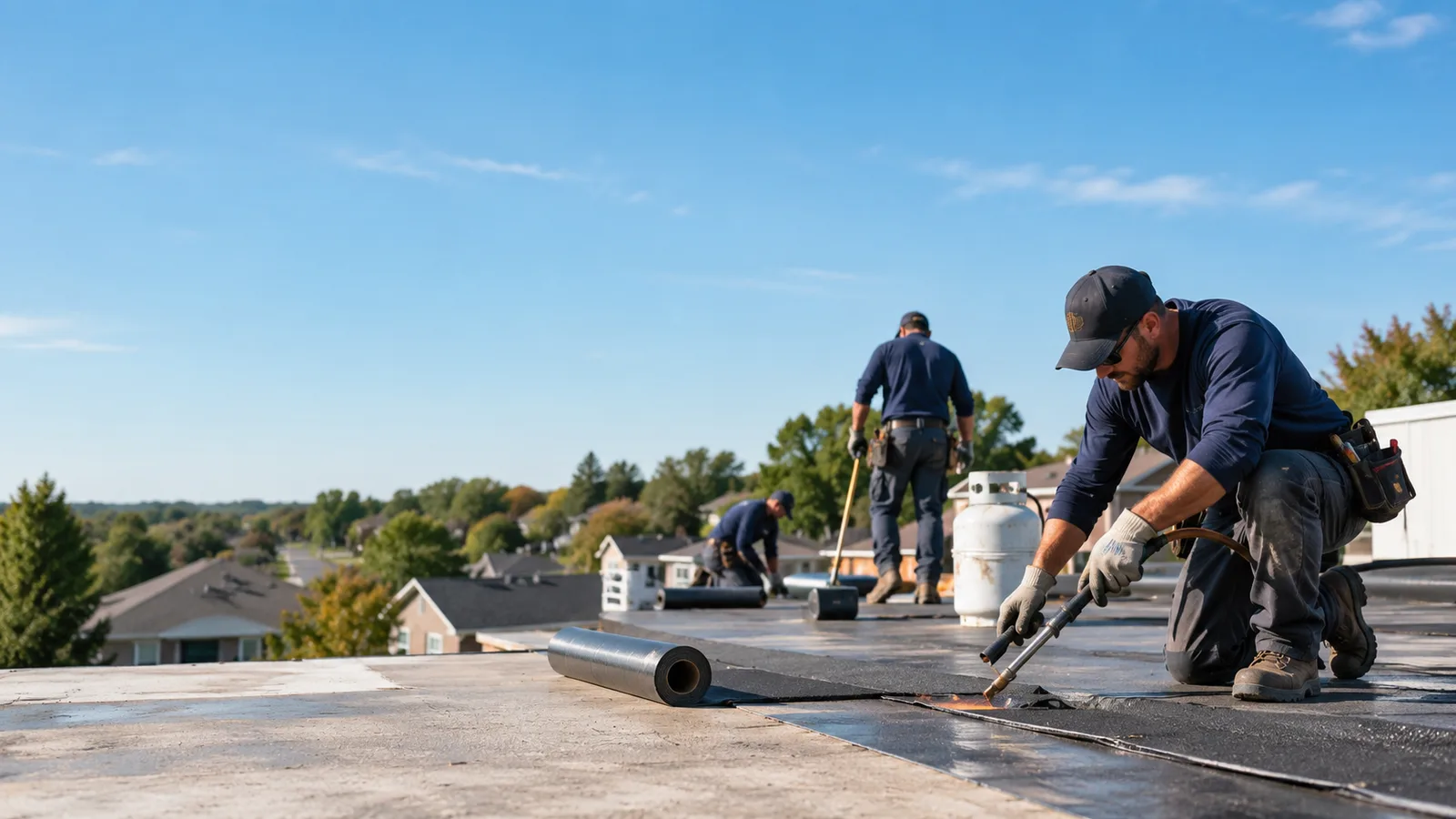 Flat Roof Leak Repair providers in Gracey, KY